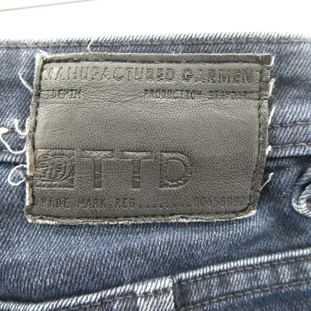 Tom Tailor Jeans Mens Size 32x34 Super Slim Piers Blue Cotton Denim Pant 32 x 34
